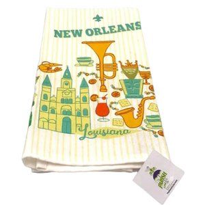 The Parish Line New Orleans Louisiana Kitchen Towel